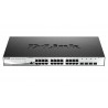 Switch Smart D-link 28puert 10/100/1000mbps Dgs-1210-28x-me