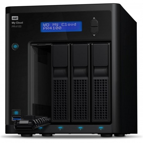 Disco Nas Western Digital My Cloud Pr4100 16tb 4 Bahias Gbe