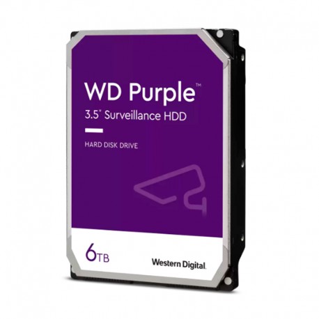 Disco Western Digital Purple 6TB SATA 6.0 Gb/s 256MB 3.5' WD63PURZ