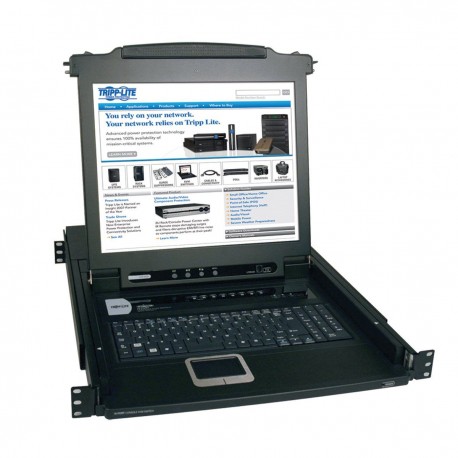 Consola KVM Tripp-Lite LCD 17' 8 puertos 125V/230V 1U B020-008-17