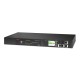APC ATS Rack Automatic Transfer Switch 1U 16A 2 C20 IN 8 C13 1 C19 OUT 50/60Hz AP4423A