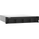 Disco Servidor NAS Qnap 8x14 112TB 8 bahías 4-core 1.7GHz 4GB Lan 2 2.5G/1G/100M/10M USB 3.2 Rack TS-832PXU-RP-4G-US
