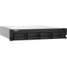 Disco Servidor NAS Qnap 7x16 112TB 8 bahías 4-core 1.7GHz 4GB Lan 2 2.5G/1G/100M/10M USB 3.2 Rack TS-832PXU-RP-4G-US