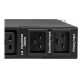 PDU Tripp-Lite Monofásico 3.8kW 2 Entradas C20 200V 240V 8 Tomas C13 y 2 C19 1U PDUMH20HVATNET