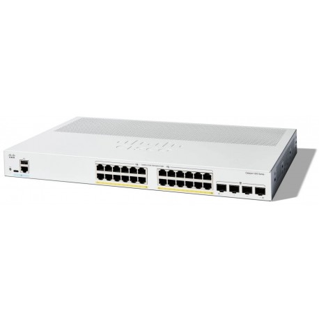 Switch Cisco Catalyst 1200 24 puertos 10/100/1000 4 SFP Capa 2 C1200-24T-4G