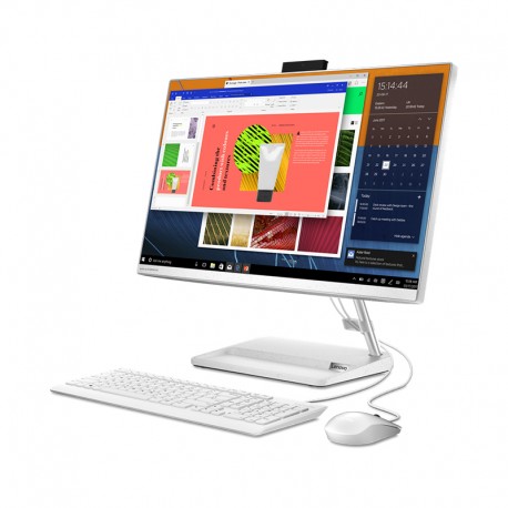 All-in-One Lenovo IdeaCentre 3 24ALC6 23.8' FHD IPS AMD Ryzen 5 7430U 2.3GHz 8GB 512GB SSD F0G10146LD