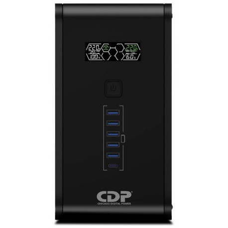 UPS CDP Interactivo R-Smart 751i 750VA 375W LCD R-SMART751I