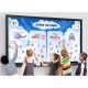 Pizarra Digital interactiva LG TR3DK tipo IR UHD de 86' 3840 x 2160 UHD IPS Multi-Touch 86TR3DK-BY